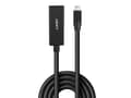 Miniatyrbild 2 av 5: Lindy 43364, 5 m, USB C, USB C, USB 3.2 Gen 2 (3.1 Gen 2), 10 Gbit/s, Svart