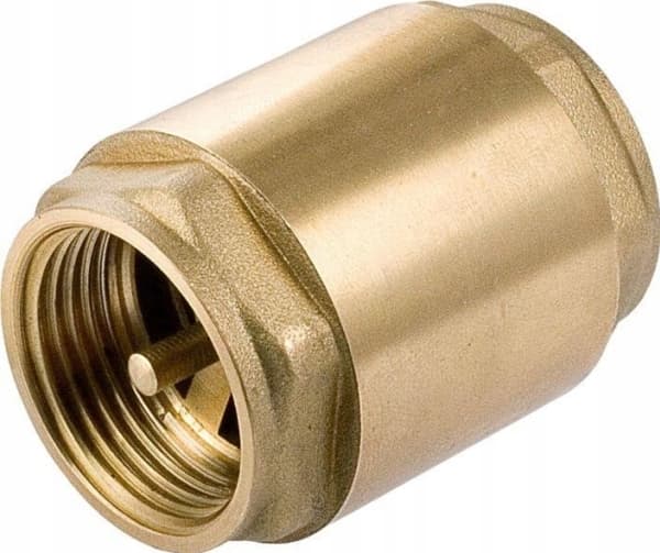 AQUER Tilbakeslagsventil Aquer ZZ1/2 GM TK 1/2" med messingskive