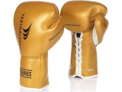 YakimaSport nyrkkeilyhanskat TIGER GOLD/BLACK L