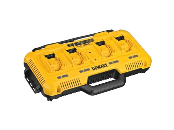 DeWALT DCB104-QW - Batteriladdare - 4 x batterier laddas - 8 A - 4 utdatakontakter