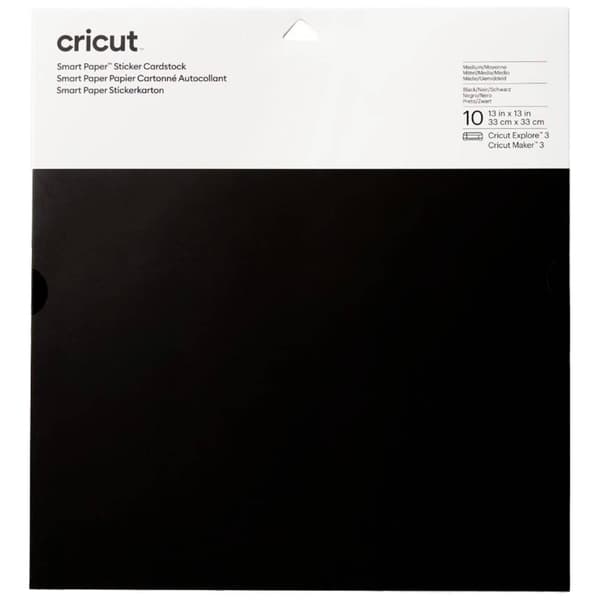 Cricut Smart Paper™ Färgkartong Skärbredd 30.5 cm Svart