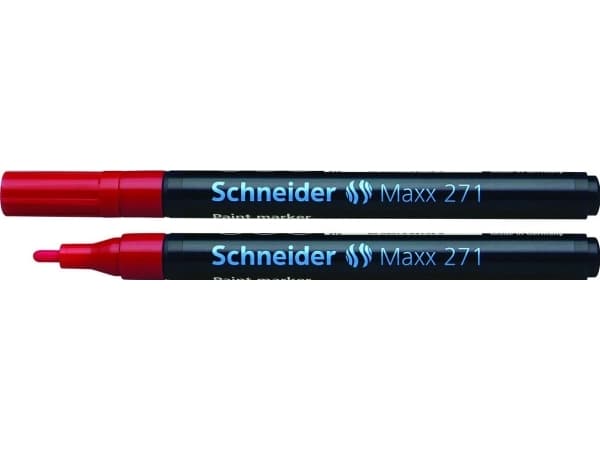 Schneider färgmarkör 271 röd 1 - 2 mm