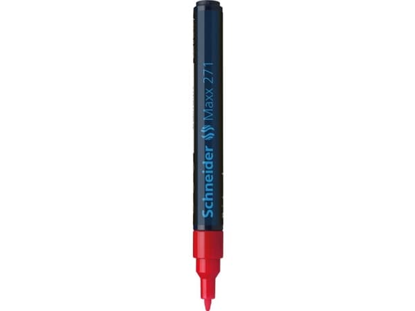 Schneider färgmarkör 271 röd 1 - 2 mm