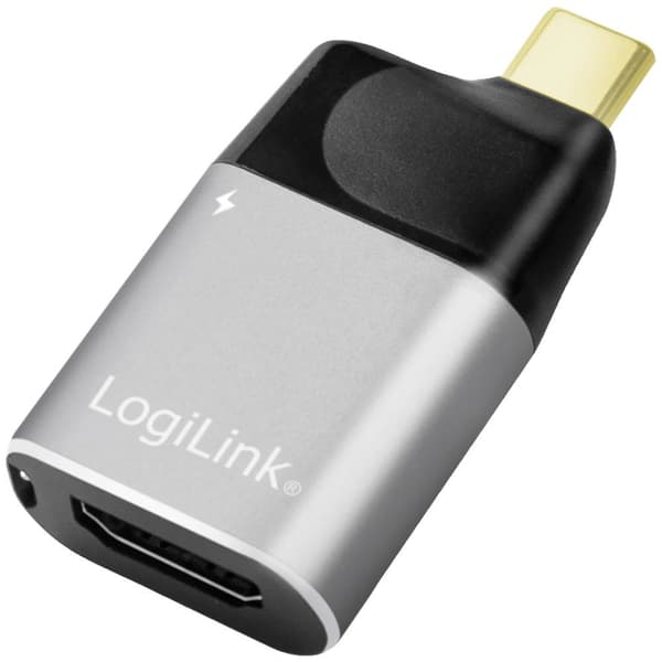 LogiLink USB 3.1 (2:a gen.) Adapter [1x USB 3.2 Gen 1 C hane (USB 3.1) - 1x HDMI hona, USB-C® hona (Power Delivery) ] C