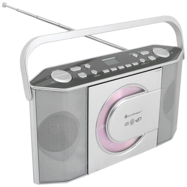 CD-radio soundmaster RCD1755SI FM Silver