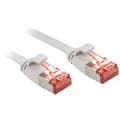 Miniatyrbild 1 av 4: LINDY 47554 RJ45 Nätverkkabel, Patchkabel CAT 6 U/FTP 5.00 m Grå 1 st