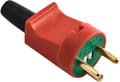 Pikkukuva 1 / 3: Pistoke M/J punainen/vihreä iskunkestävä 250V 13A IP44