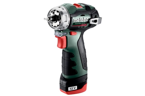 Akkuruuvinväännin/porakone PowerMaxx BS BL Q/2x2.0Ah, Metabo