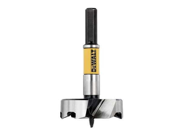 DeWALT DT4589-QZ, Borr, Forstnerborr, Högerrotation, 9,2 cm, Trä, Gul, Svart, Rostfritt stål