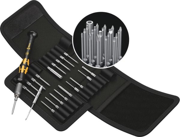 Wera Kraftform Kompakt Micro 21 ESD 1 ESD Bits skruvmejsel 5/32 (4 mm) HIOS, 5/32 (4 mm) Halvmåne 44 mm