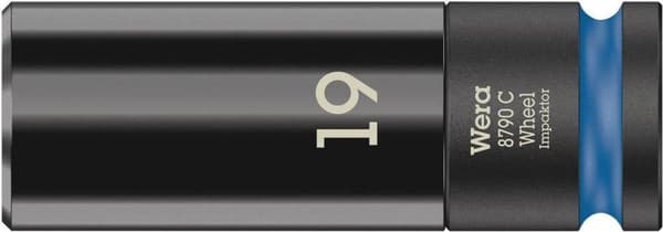 Wera 8790 C Hjulimpaktor 05004591001 Nøgler 19 mm 1/2