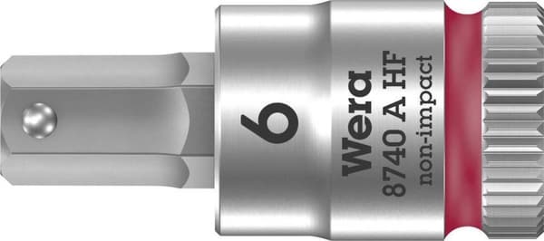 Wera 05003337001 8740 A HF Zyklop fatningsbit - unbrakon - 6 x 28 mm - 1/4"