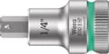 Miniatyrbild 1 av 6: Wera 05003089001 8740 B HF Zyklop Hylsbit - Allen - 1/4" x 35mm - 3/8"