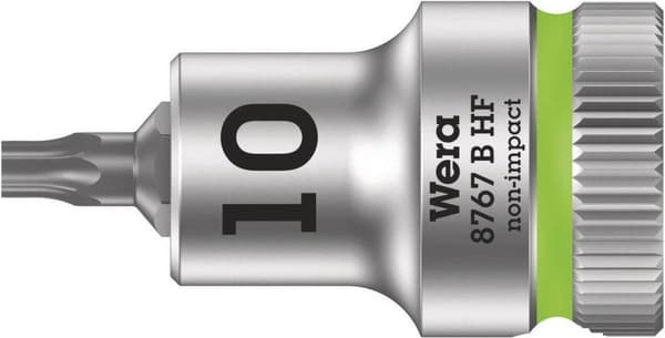 Wera 8767 B HF 05003059001 Sekskant (TX) Topnøgleindsats T 10 3/8 (10 mm)