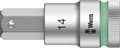 Miniatyrbillede 1 af 9: Wera 8740 C HF 05003827001 Unbrakonøgle bit indsats 14 mm 1/2 (12,5 mm)