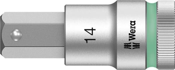 Wera 8740 C HF 05003827001 Unbrakonøgle bit indsats 14 mm 1/2 (12,5 mm)