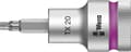Miniatyrbillede 1 af 9: Wera 8767 C HF 05003830001 Indvendig sekskant (TX) Topnøgle bit indsats T 20 1/2 (12,5 mm)