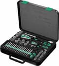 Miniatyrbillede 1 af 10: Wera 5160785001 43-delt Zyklop Speed Ratchet Set - Metrisk - 1/4" og 1/2"