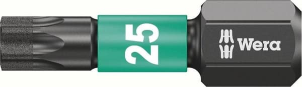 Wera 5057624001 1/4" Torx Impaktor Diamond Bit - T20 x 25mm