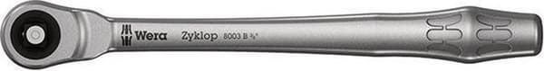 Wera Zyklop Metal 8003 B 05004033001 Vendbar skralde 3/8 (10 mm) 222 mm
