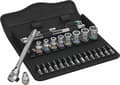 Miniatyrbillede 1 af 7: Wera Zyklop Metal 8100 SA 7 05004017001 Topnøglesæt Metrisk 1/4 (6,3 mm) 28 stk.