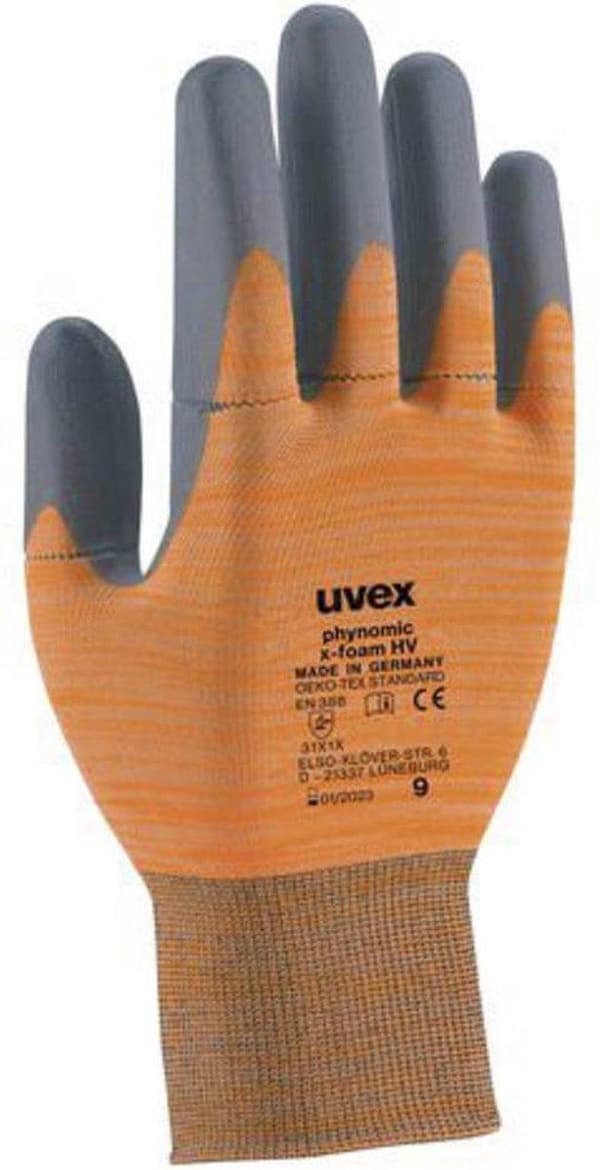 Uvex phynomic x-foam HV 6005411 Arbejdshandske Størrelse (handske): 11 EN 388 1 par