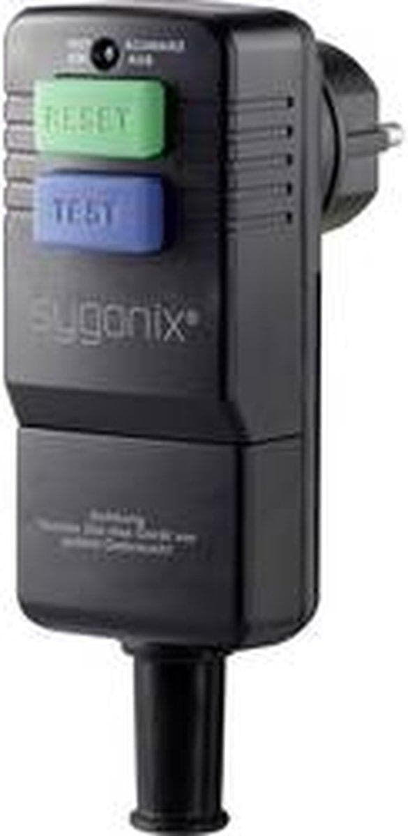 Sygonix SY-3779070 PRCD Switch Med PRCD 230 V Sort IP54