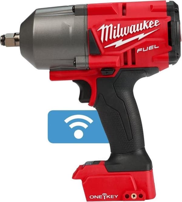 Milwaukee M18 ONEFHIWF12-0X ONE-KEY 18V Li-Ion batteri slagnøglehus i HD Box - 1898Nm - børsteløs