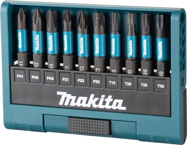 Makita E-12011 Impact driver bit sæt 10 dele