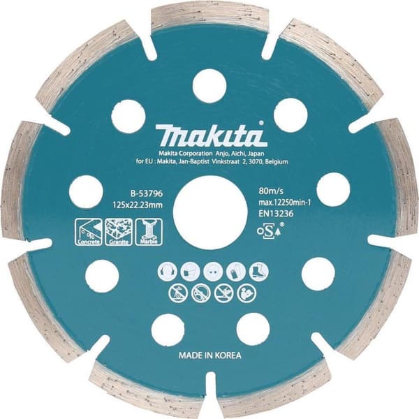 Makita Diamond Disc 125x22.23x1.6mm segmentti