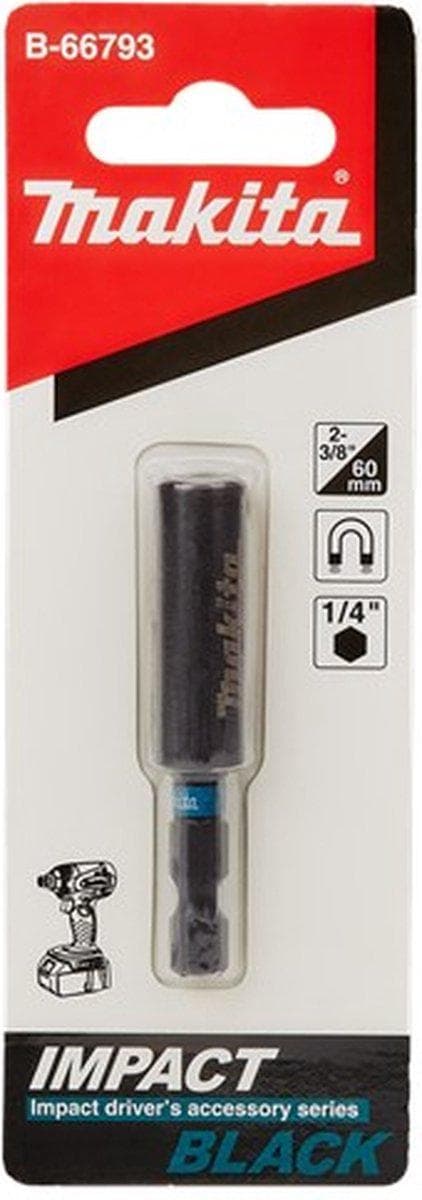 Makita Magnetic Bit Holder 60mm Impact Black