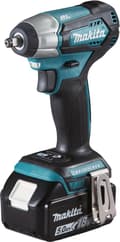 Miniatyrbillede 1 af 5: Makita DTW180RTJ 18V Li-Ion batteri slagnøglesæt (2x 5,0Ah) i Mbox - 180Nm - 3/8" - børsteløs