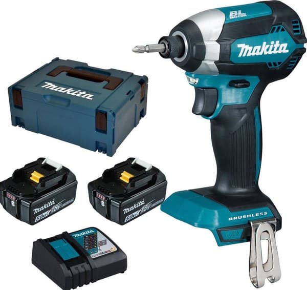 Makita DTD153RTJ 18V Corless Impact Driver 2x 5,0Ah i Mbox