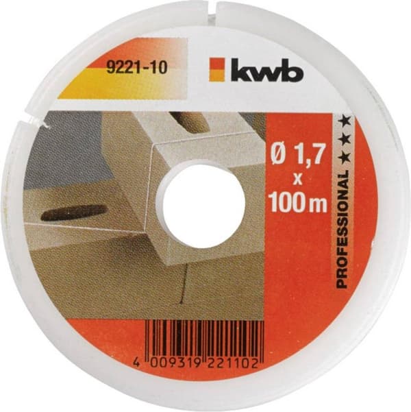 kwb 922110 Vægledning 1,7 mm Hvid 100 m