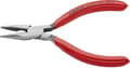 Miniatyrbild 1 av 4: Knipex 25 01 125 Elektronik och finmekanik Platt tång med rund näsa Rak 125 mm