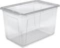 Miniatyrbild 1 av 6: Clearbox med lock 59x39x35 - 52 L Bea Transparent Keeper 10583