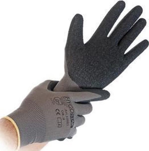 HYGOSTAR arbejdshandske 'NYLON - SKILL', grå, XXL