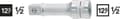 Pikkukuva 1 / 4: Hazet HAZET 917-1 Holkkiavaimen jatke Veto 1/2 (12,5 mm) Versio 1/2 (12,5 mm) 45 mm 1 kpl