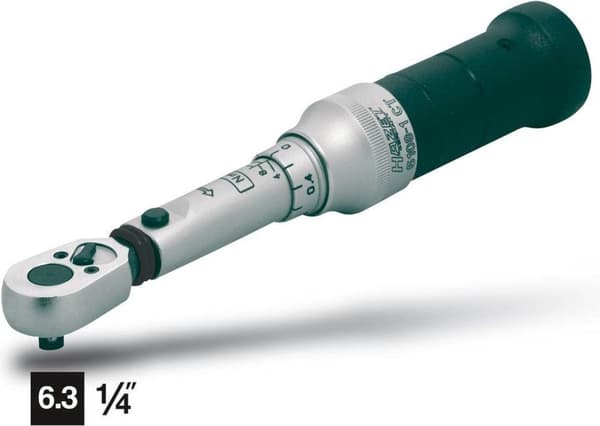 Hazet 6109-2CT 6109-2CT Momentnøgle Med vendbar skralde 1/4 (6,3 mm) 4 - 40 Nm