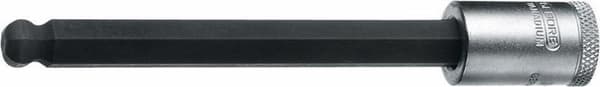 Gedore IN 30 LK Topnøgle skruetrækker 3/8" med kuglehoved - Lang - 132 x 6mm