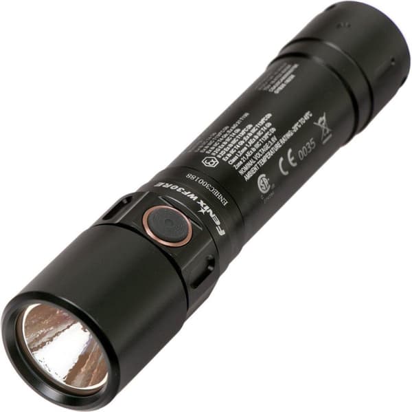 Fenix WF30R Taskulamppu FEWF30R Ladattava teollisuustaskulamppu, 280 lumenia, alumiini musta