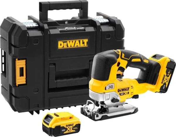 DeWALT DCS334P2 Akku stiksav 18V 5.0Ah Li-ion i TSTAK