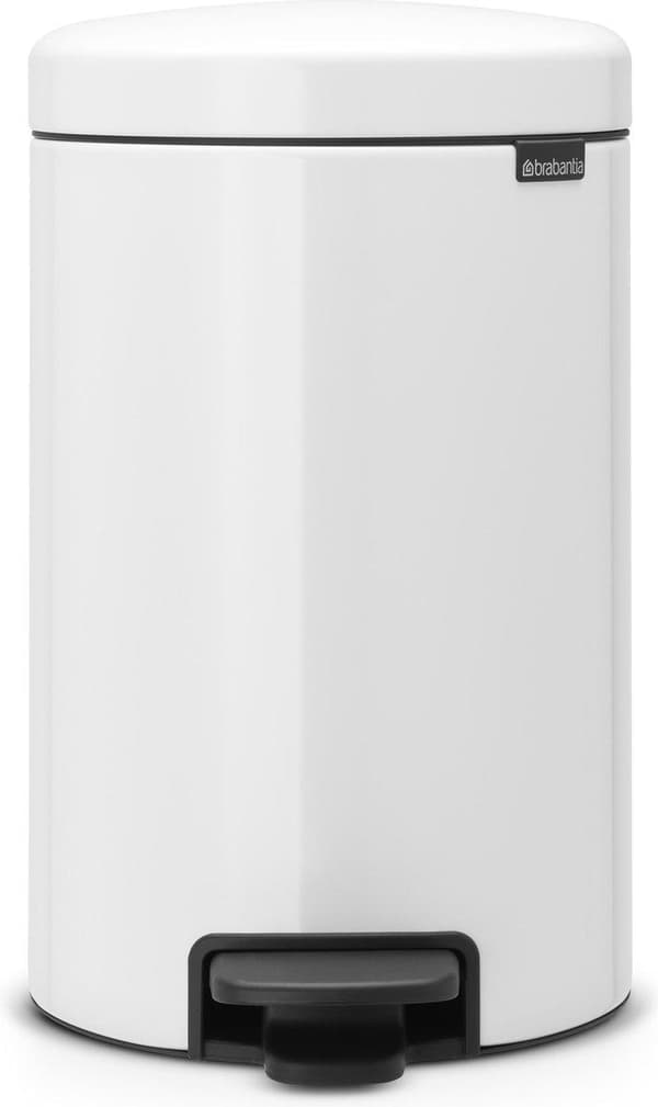 Brabantia NewIcon Papperskorgen - 12 l - Vit
