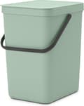 Miniatyrbillede 1 af 11: Brabantia Sort & Go Skraldespand - 25 l - Jadegrøn