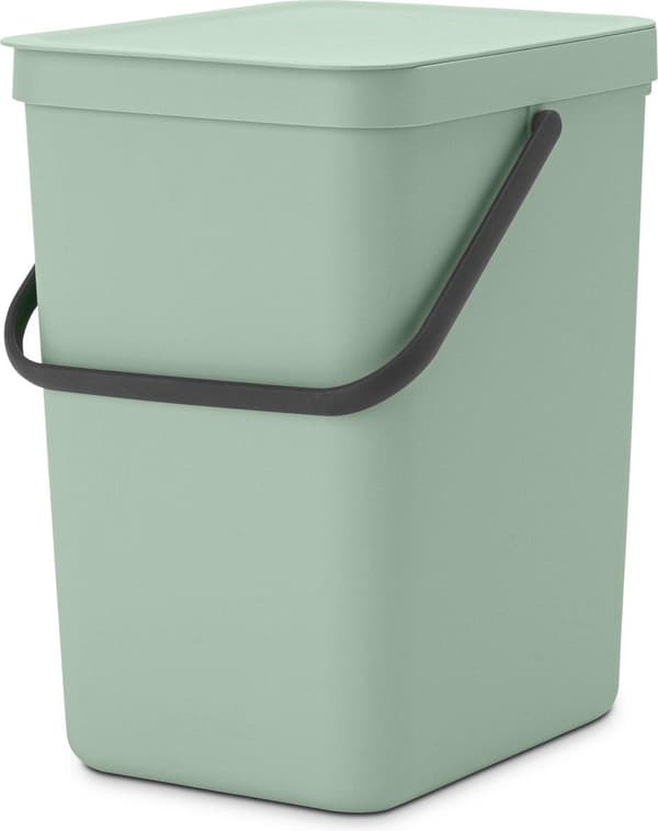 Brabantia Sort & Go Skraldespand - 25 l - Jadegrøn
