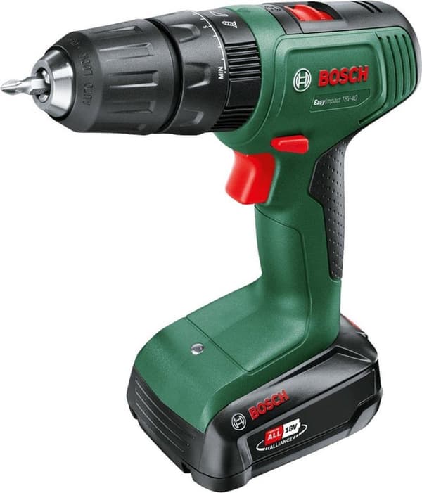 Bosch EasyImpact 18V-40 sladdlös slagborrmaskin - Med 18 V batteri och laddare