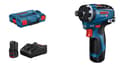 Miniatyrbild 1 av 6: Bosch GSR 12V-35 HX Solo 12V Li-Ion sladdlös borr-/skruvmejselset (2x 3Ah batteri) i L-Boxx - borstlös