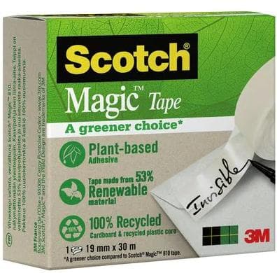 KLÆBENDE TAPE 3M SCOTCH 900 19MMX30M MAGIC USYNLIG