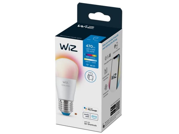 WiZ - WiFI E27 A60 Bulb - Colour and Tunable White - Smart Home