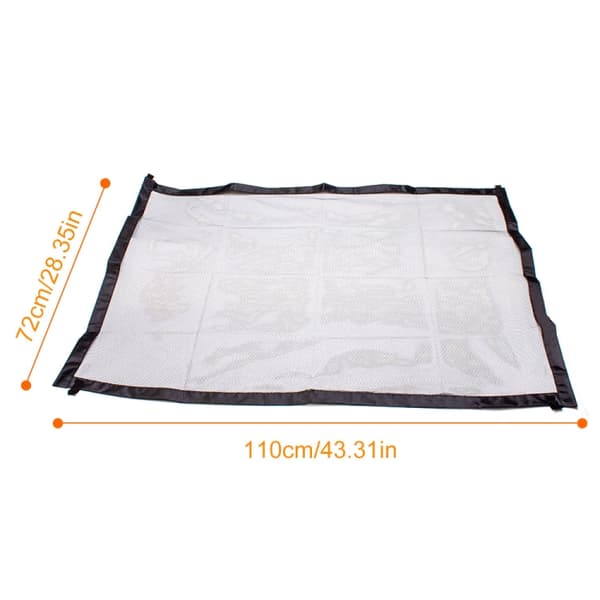 Dog Pet Fences Portable Folding Safe Protection Safety Door Magic Gate For Dogs Cat Pet, Size:180cm x72cm(Beige)